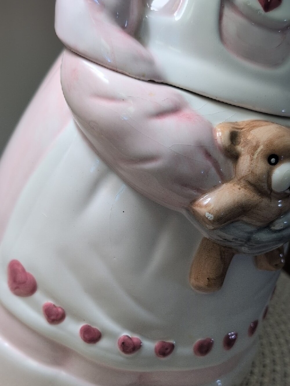 VTG 1990 House of Lloyd Melinda Mouse Cookie Jar Mouse - Picture 8 of 9